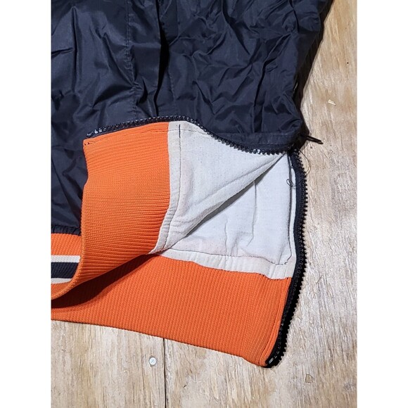 Eastbay Pullover Jacket Windbreaker Men Size XL Black Long Sleeve Zip Side @E7 - Picture 7 of 10